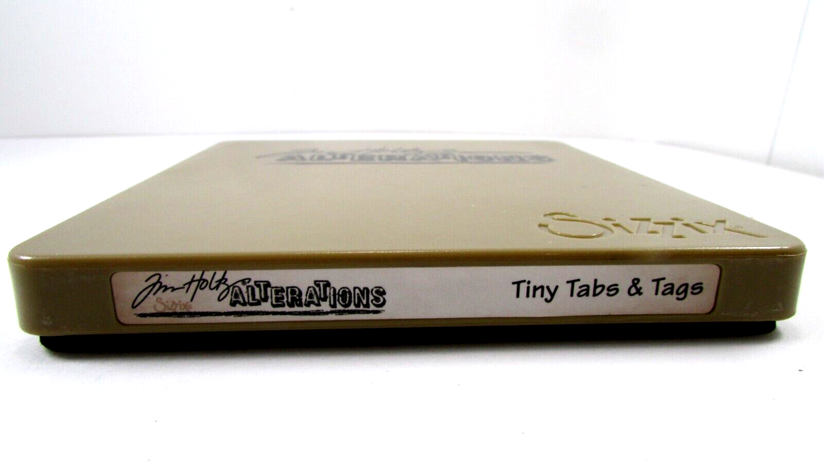 Tim Holtz ALTERATIONS SIZZIX BIGZ die Tiny Tabs & Tags 657188 | eBay