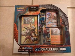 Pokemon Sun & Moon Burning Shadows Alolan Ninetales GX Challenge Box (Factory Sealed)