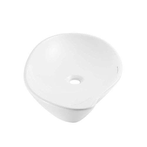 Swiss Madison Vessel Sinks 25.6"Lx15.55"Wx5.51"D Scratch Resistant Gloss White - Picture 3 of 5