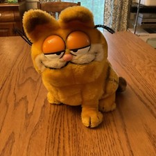 Vintage Garfield The Cat Plush 10" Stuffed Animal 1981 Dakin Cartoon Stuffy