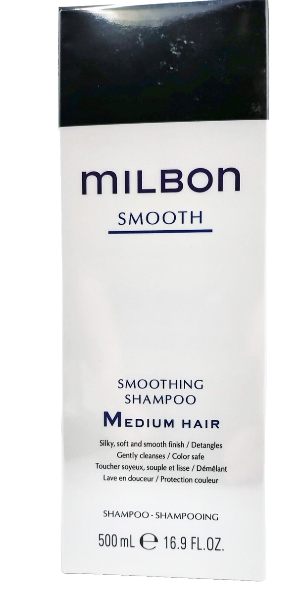 Milbon Smoothing Medium Hair Care Set – Shampoo 500ml & Treatment