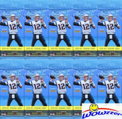 (10) 2020 Score Football JUMBO FAT Sealed PACK-400 Cards-60 RCS+30 RED PARALLELS