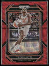 2023 Panini Prizm WNBA - Tiffany Hayes #72 Ruby Wave Prizm