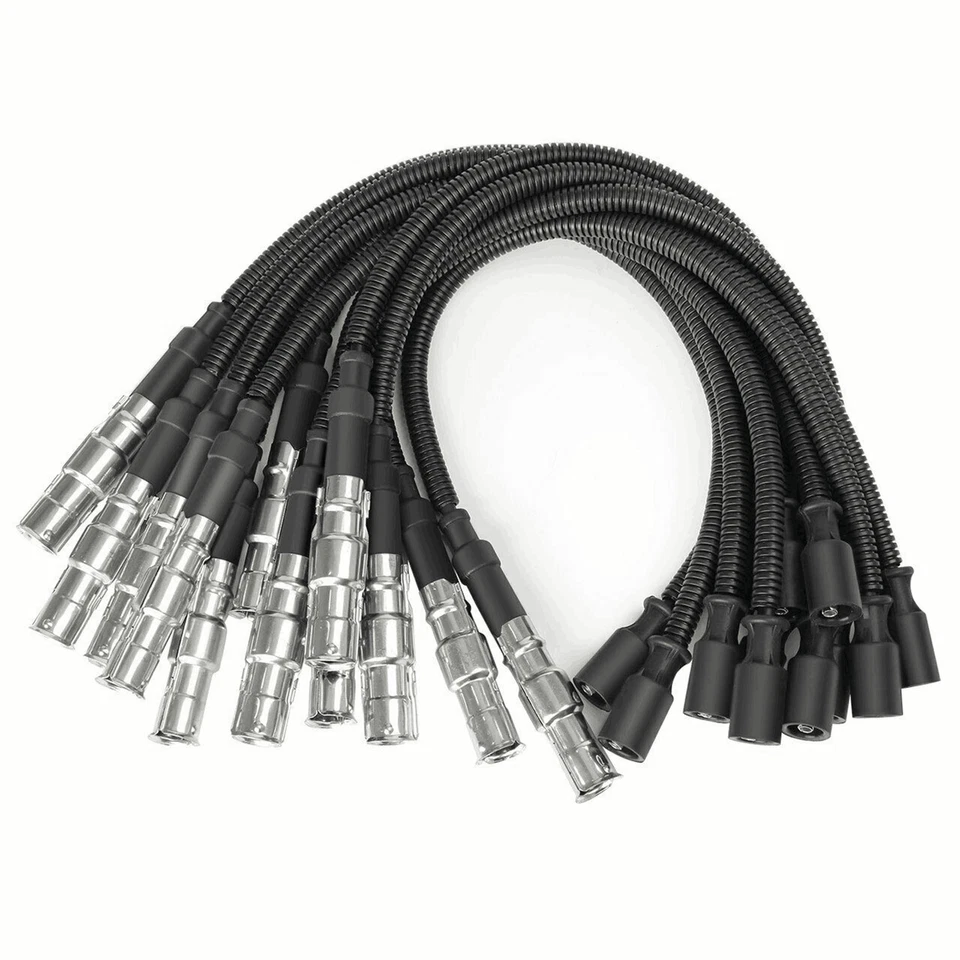 16 cables de bujía MK + 16 bujías NGK para Mercedes-Benz V8 W203 210 163 208 Foto 4 de 4
