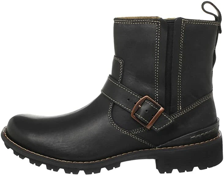 Clarks Homme CHILTON 82174 (à Enfiler Motard Coffre, Léger Confort, Noir) - Photo 2/4