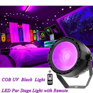 Cob Led Schwarzlicht Uv Strahler Par Licht Dmx Buhnenlicht Halloween Par Light Ebay
