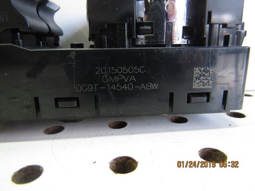 2012 2013 2014 2016 Ford Fusion Left Power Window Control Switch OEM - Picture 3 of 4