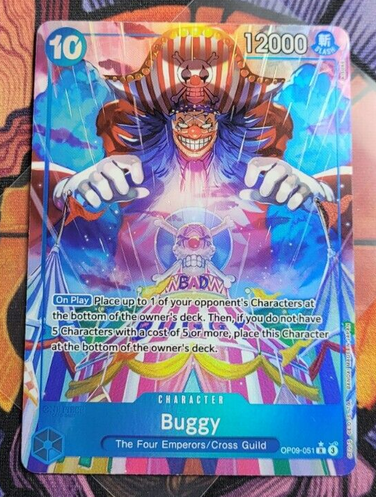 Buggy OP09-051 Parallel Alt Art One Piece Card English | eBay Buggy OP09-051 Parallel Alt Art One Piece Card English | eBay