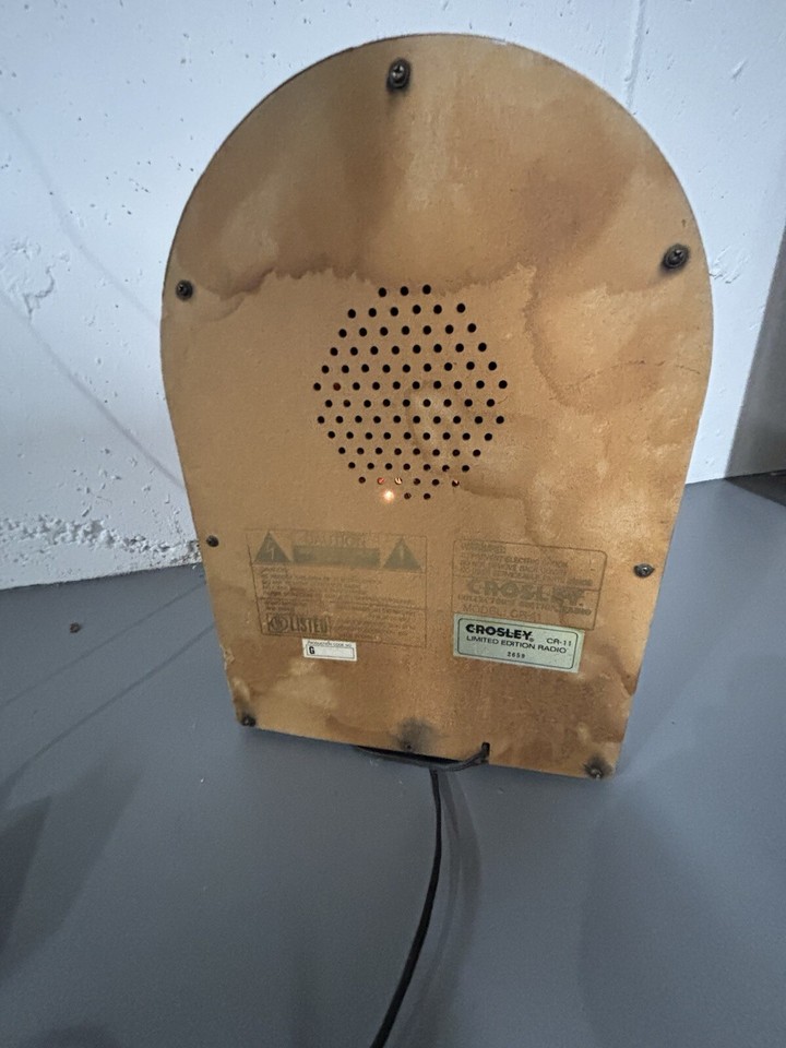 Crosley Limited Edition Vintage CR11 Jukebox Radio & Cassette Player W