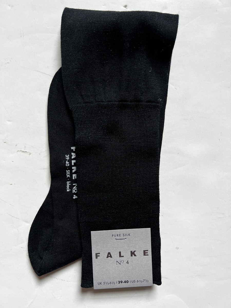 falke dress socks Ribbed Dress Socks in Mercerized Cotton