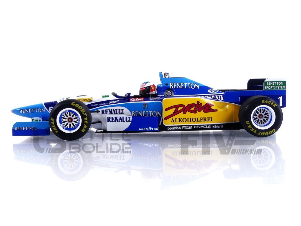 MINICHAMPS 1/18 - BENETTON RENAULT B195 - WINNER GP FRENCH