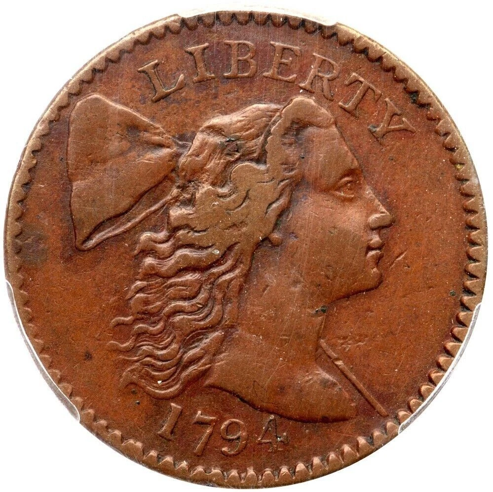1794 S-47 R-4 PCGS VF 35 Liberty Cap Large Cent Coin 1c