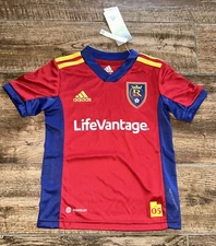 NEW Adidas RSL Real Salt Lake CLIMACOOL TOP YOUTH TODDLER 3T JERSEY LIFEVANTAGE