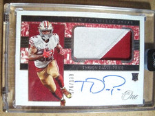 2022 Tyrion Davis-Price Panini One Rookie Autograph RC /199 MINT 🔥🔥🔥 SEALED