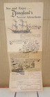 1958 Paper Handout Pamphlet Disneyland's Newest Attractions Alice in Wonderland