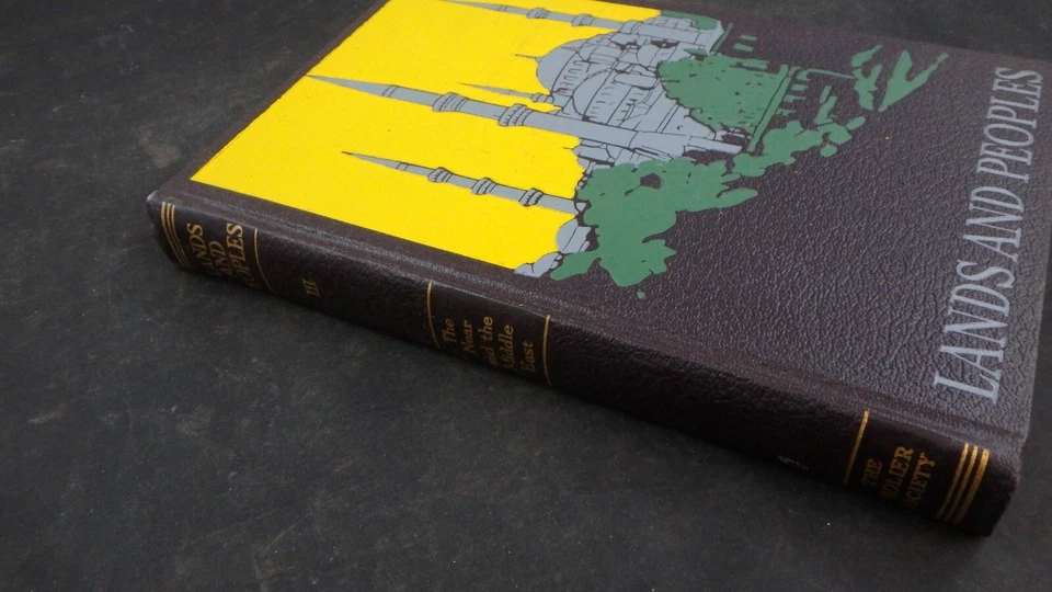 Grolier LANDS AND PEOPLES Volume 3 III The Near and Middle East 1957 - Image 2 of 4