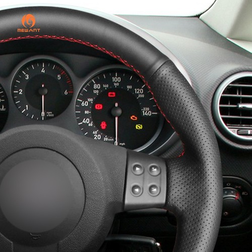 MEWANT DIY PU Leather Car Steering Wheel Cover for Seat Leon Ibiza Altea Toledo - Bild 6 von 9