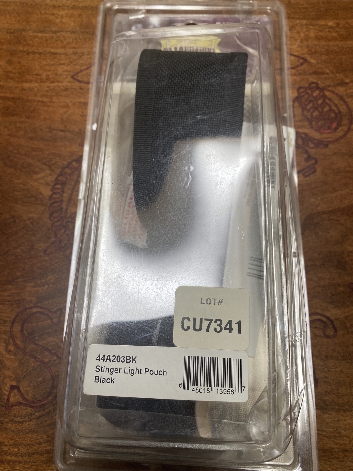 Blackhawk! Stinger light pouch Black for over the belt. 44A203BK holster