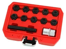 Mercedes Benz Locking Wheel Nut Remover Installer 12pc Master Kit Neilsen