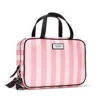 Genuine Victoria's Secret Pink Striped Travel Case With Tags Genuine Victoria's Secret Pink Striped Travel Case With Tags