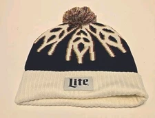 Miller Lite Beer Hat Beanie NWOT  Winter - Miller Brewing Company
