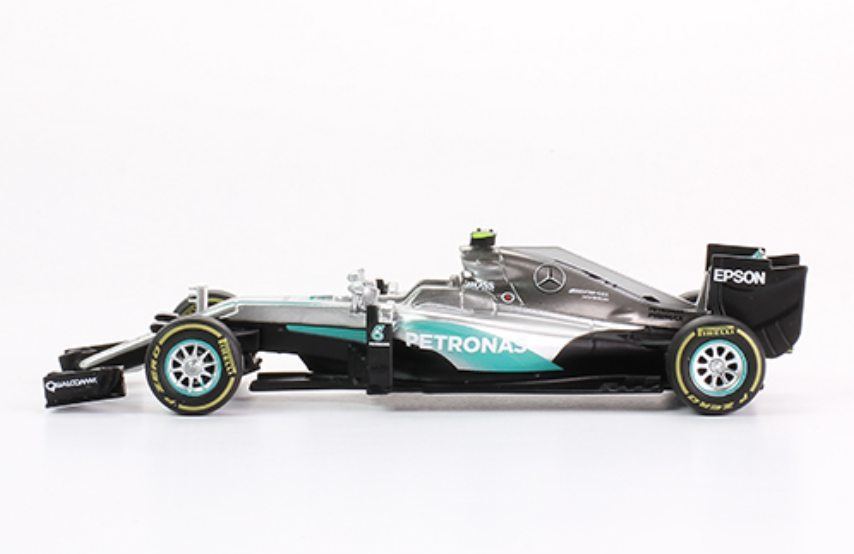 ミニカー Mercedes F1 W07 Hybrid 2016AbuDhabi 1/18 1/18 Mercedes F1 W07 Hybrid n.6 2nd Abu Dhabi GP 2016