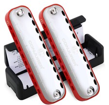 Diatonic Harmonica Set Key C 10 Hole Blues Harp Beginner Mouth Organ