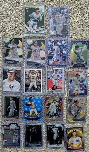 Topps RC Aaron Judge MLB Baseball Card Lot 18 Cards New York Yankees 2023
