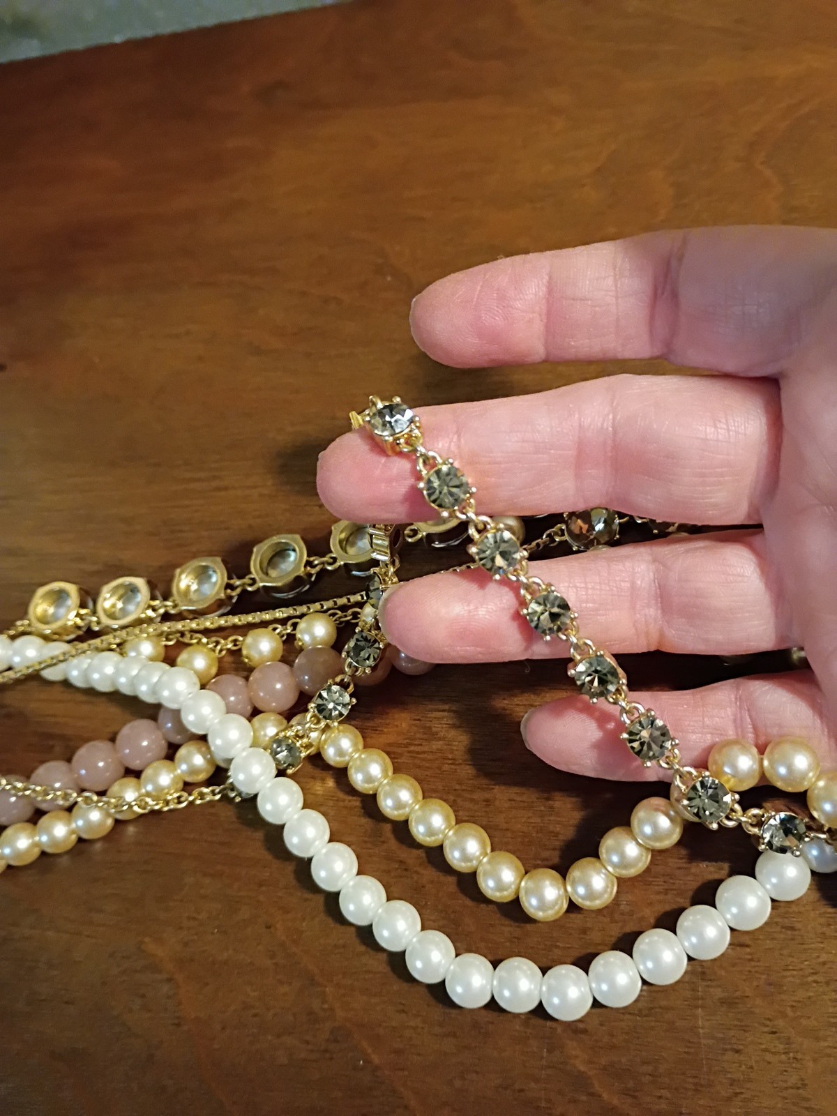 Ann Taylor Multi Layered Statement With Rhineston… - image 11