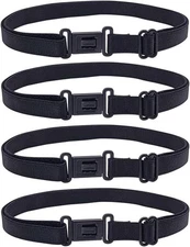 VASANA 10PCS Black Adjustable Bow Tie Straps Elastic Extenders with... 