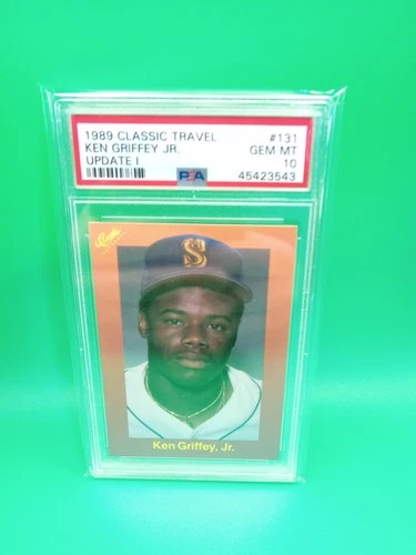 1989 Classic Travel Ken Griffey Jr #131 PSA 10 GEM MINT CARD HOF