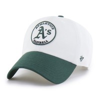 '47 Brand Cap Pique Patch Clean UP Oakland Athletics Sandstone Basecap Logo MLB
