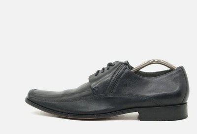 Gallus Herren First Class Schnürschuhe Schwarz Leder Fußbett Oxford EU 43