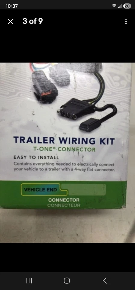 Cableado de remolque enganche Tekonha 118712: Chrysler Pacifica Limited 2017-2020 Foto 2 de 2