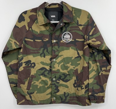 MARKAWARE / オイルドジャケット/3/コットン/カーキ/カモフラ/A14C-05C001C Vans Torrey Jacket Size Medium Youth Boys Camo Skate Windbreaker