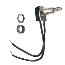 Push Button Switch Zing Ear ZE-107M ON-Off 5/8" Light Lamp 3A 250VAC/6A 