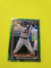 ANTHONY  BAPTIST 2024 1ST BOWMAN CHROME  GREEN PARALLEL  #BCP-141 METS OF
