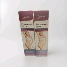 Hair Removal Cream 2 PK. Sensitive Areas. Under Arm, Legs, Bikini. Exp.3/27