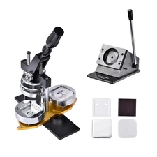 Magnet Maker Machine 2X2In Fridge Magnet Badge Maker Kit 100/200pcs Materials