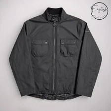 Barbour International Tennant Wax Jacket Men’s Large Black 