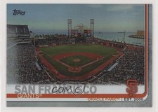 2019 Topps Rainbow Foil Oracle Park San Francisco Giants #616 uk2