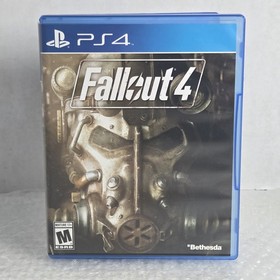 Fallout 4 Sony PlayStation 4 PS4 Complete In Box CIB Tested Map Bethesda OEM 
