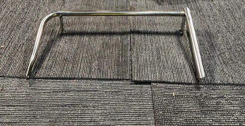 Bracket Mirror K053-840 Stainless Steel 19" Length Fits Kenworth