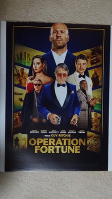 Poster Operation Fortune (2023, 53 x 37 cm, deutsch, ungefaltet)