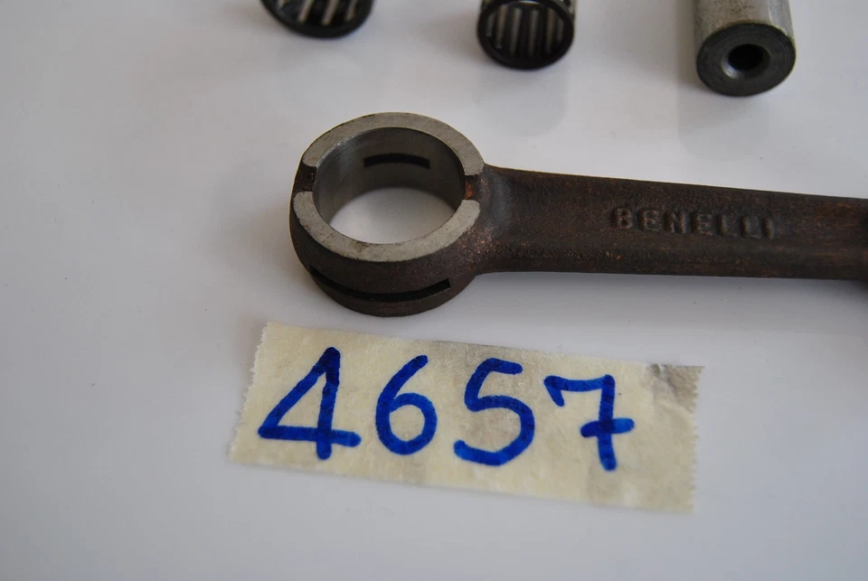 Complete Connecting Rod with Cages and Pin Benelli 125 Motocross - Image 3 of 4