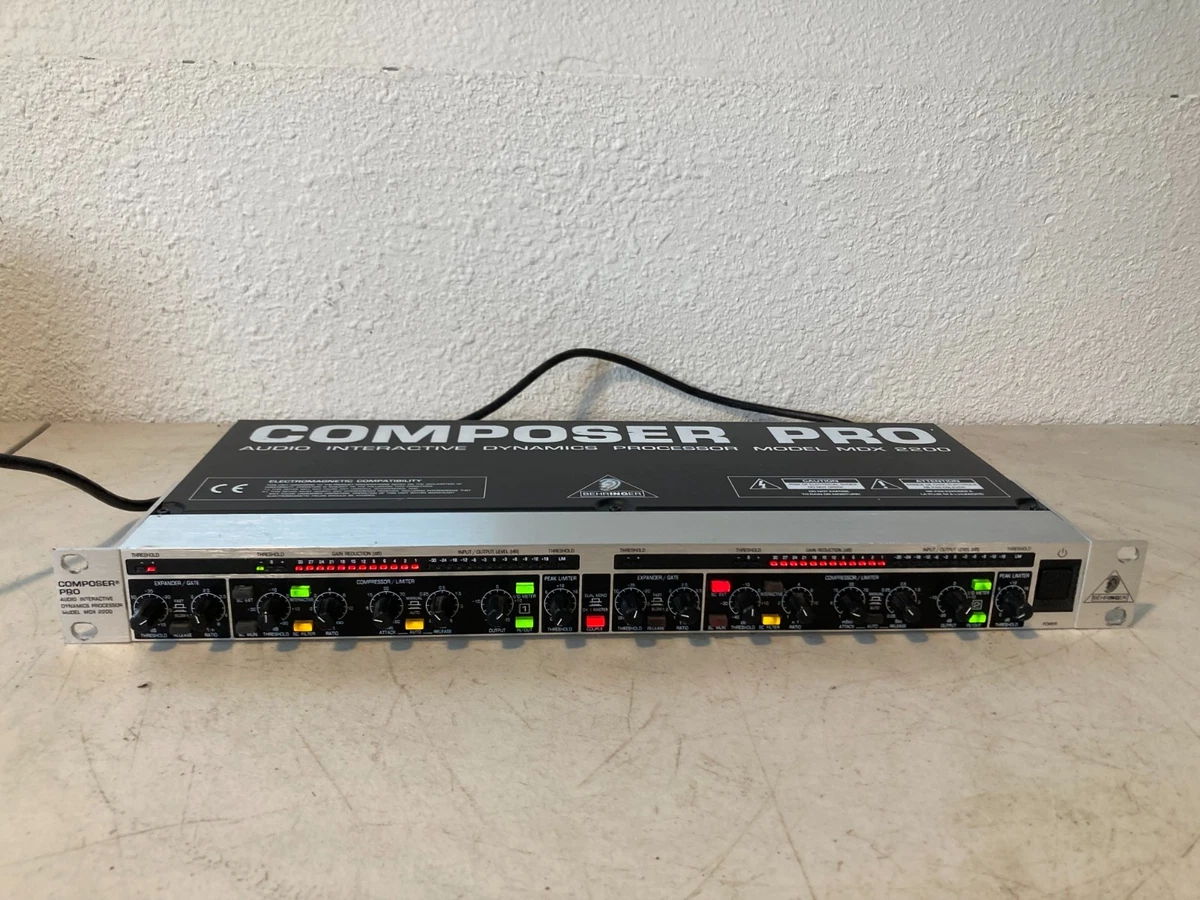 Behringer Composer Pro Mdx2200 | eBay