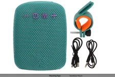 Sanpyl Portable Mini Bike Speaker Serial Connection Blue