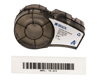 Brady Authentic (M21-750-461) Extrem-temperaturbeständiges Etikett für Labor, Ausrüstung,