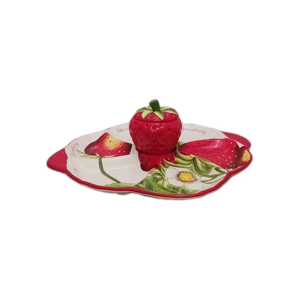 Juego de servir fresas Pier One Imports | Cottage Foto 3 de 4