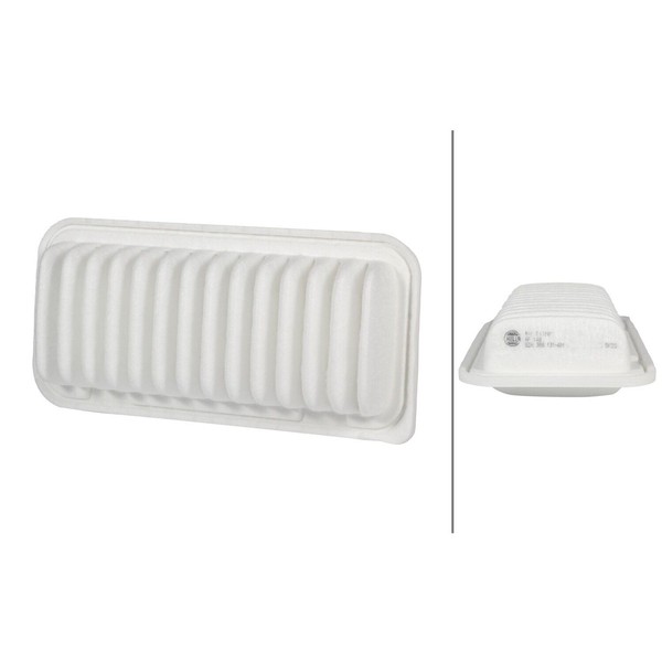 Luftfilter-Einsatz 250 X 120 Mm Hella Iam-Expertise Passend FüR Toyota Yaris-image